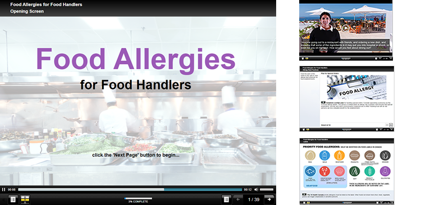 Food Allergies for Food Handlers image