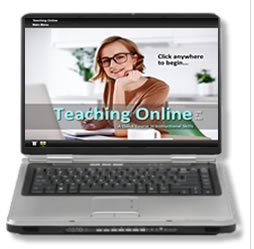 teaching online training course image