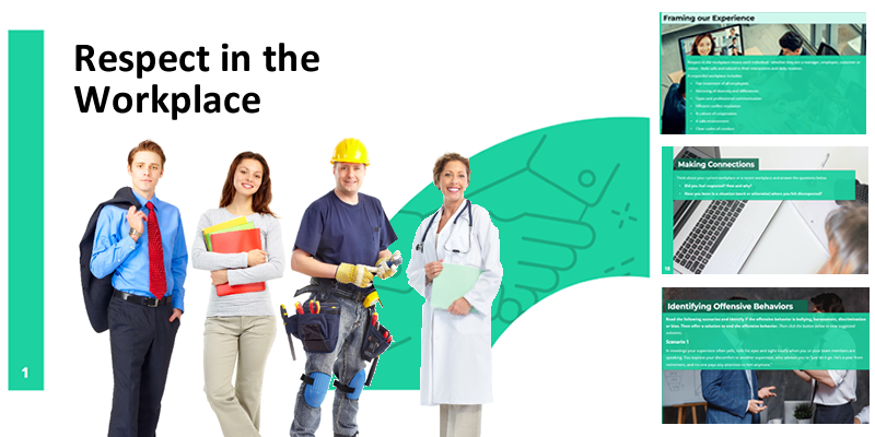 Respect in the Workplace online training course