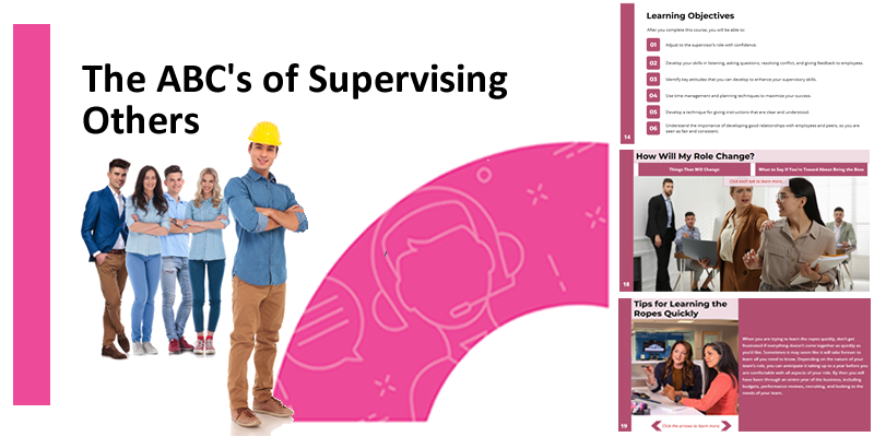 theabcs84 The ABC's of Supervising Others online training program